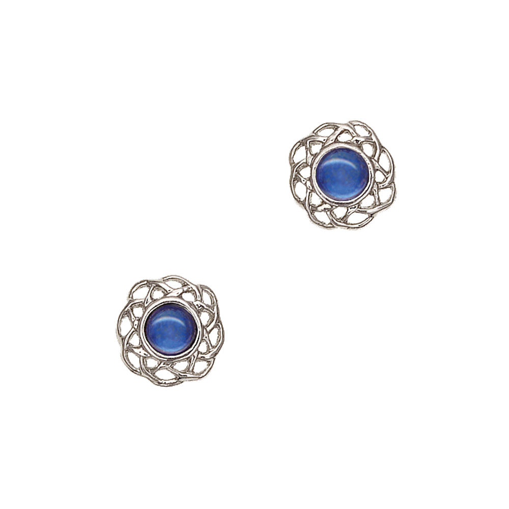 Celtic Birthstone Earrings - Hypoallergenic