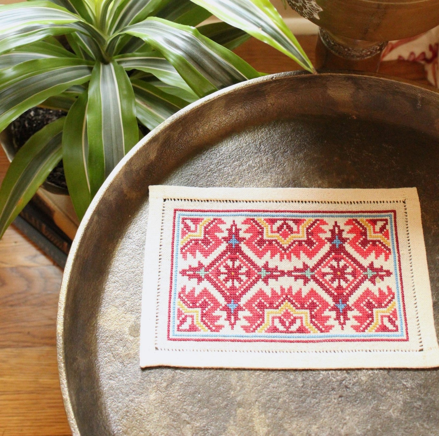 BitKit Berova Bartizan cross stitch folk embroidery kit