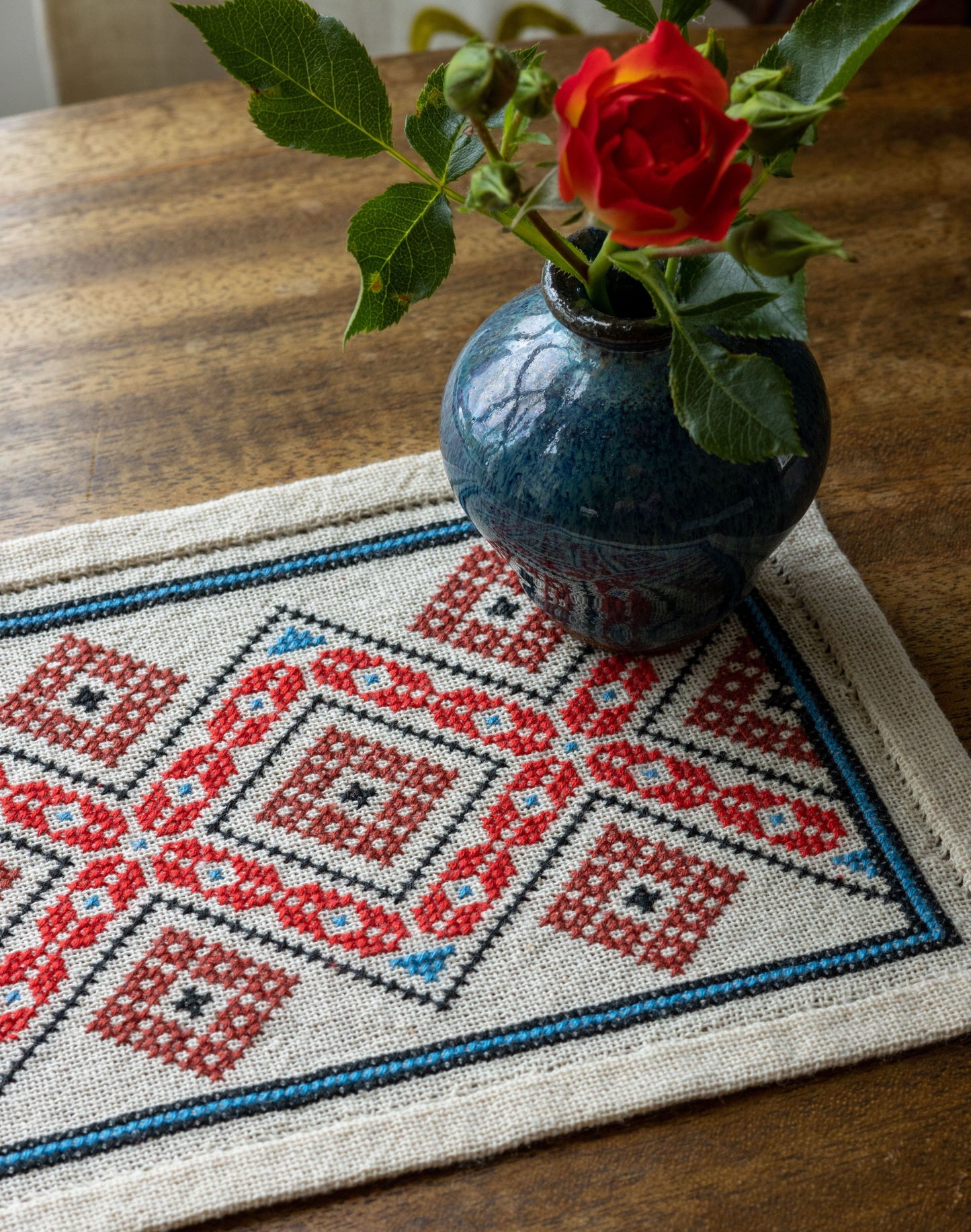 BitKit Balkan Diamond cross stitch folk embroidery kit