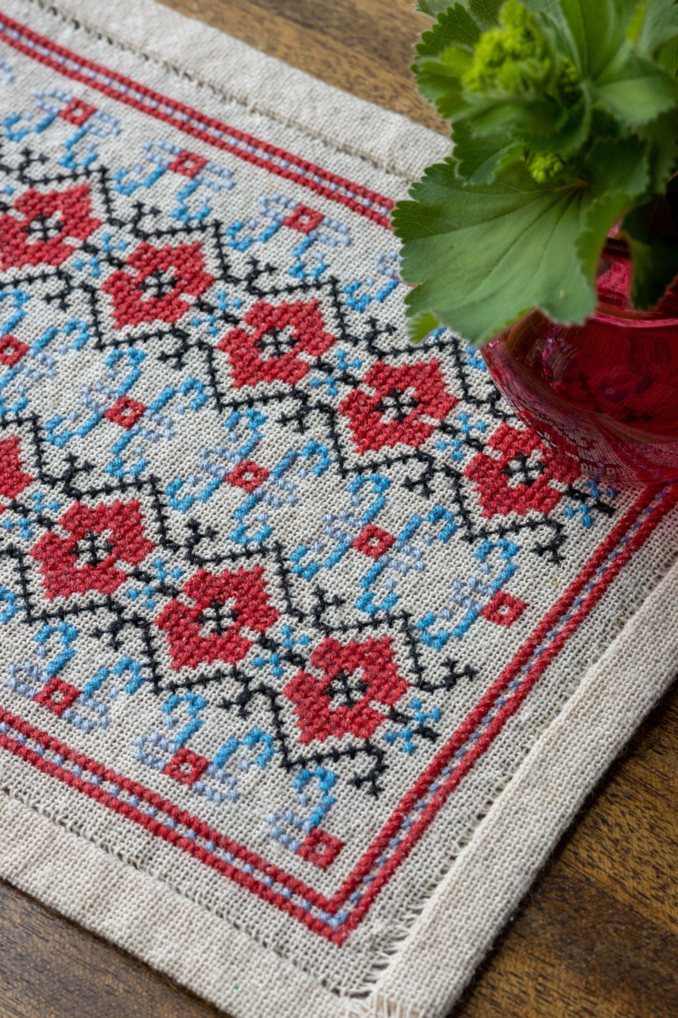 BitKit Balkan Ribbon cross stitch folk embroidery kit