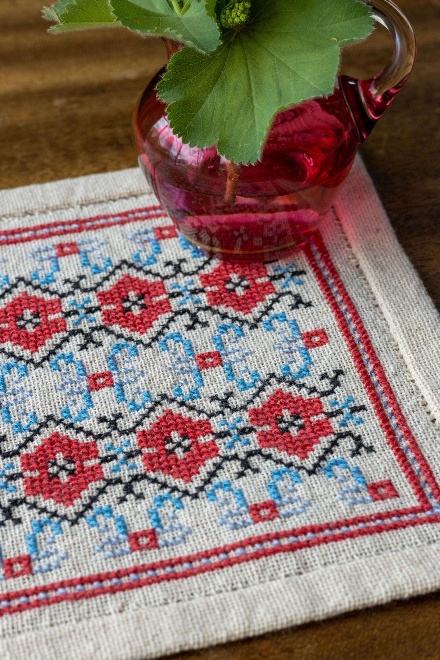 BitKit Balkan Ribbon cross stitch folk embroidery kit