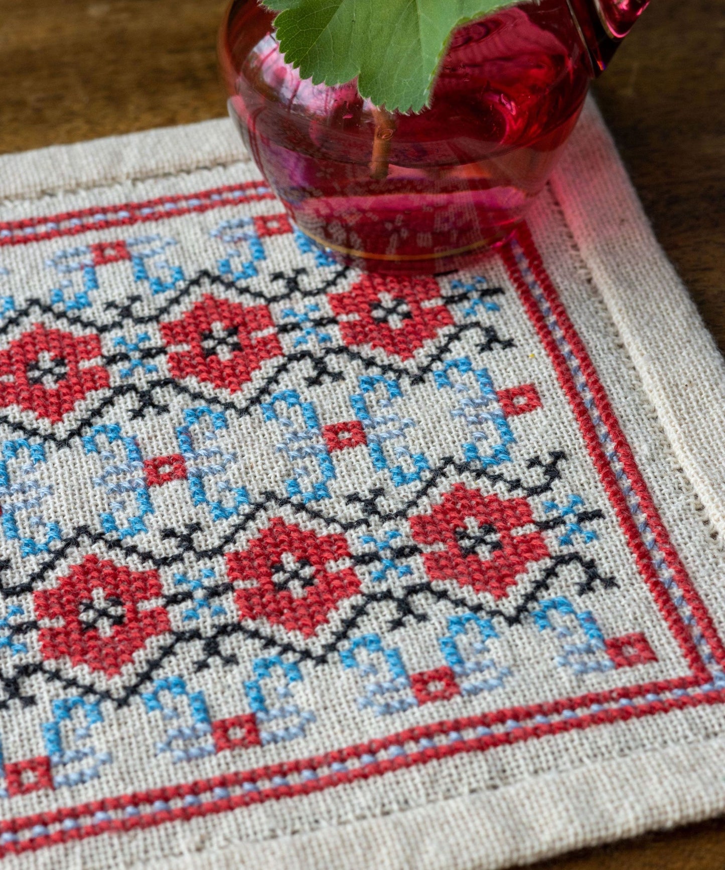 BitKit Balkan Ribbon cross stitch folk embroidery kit