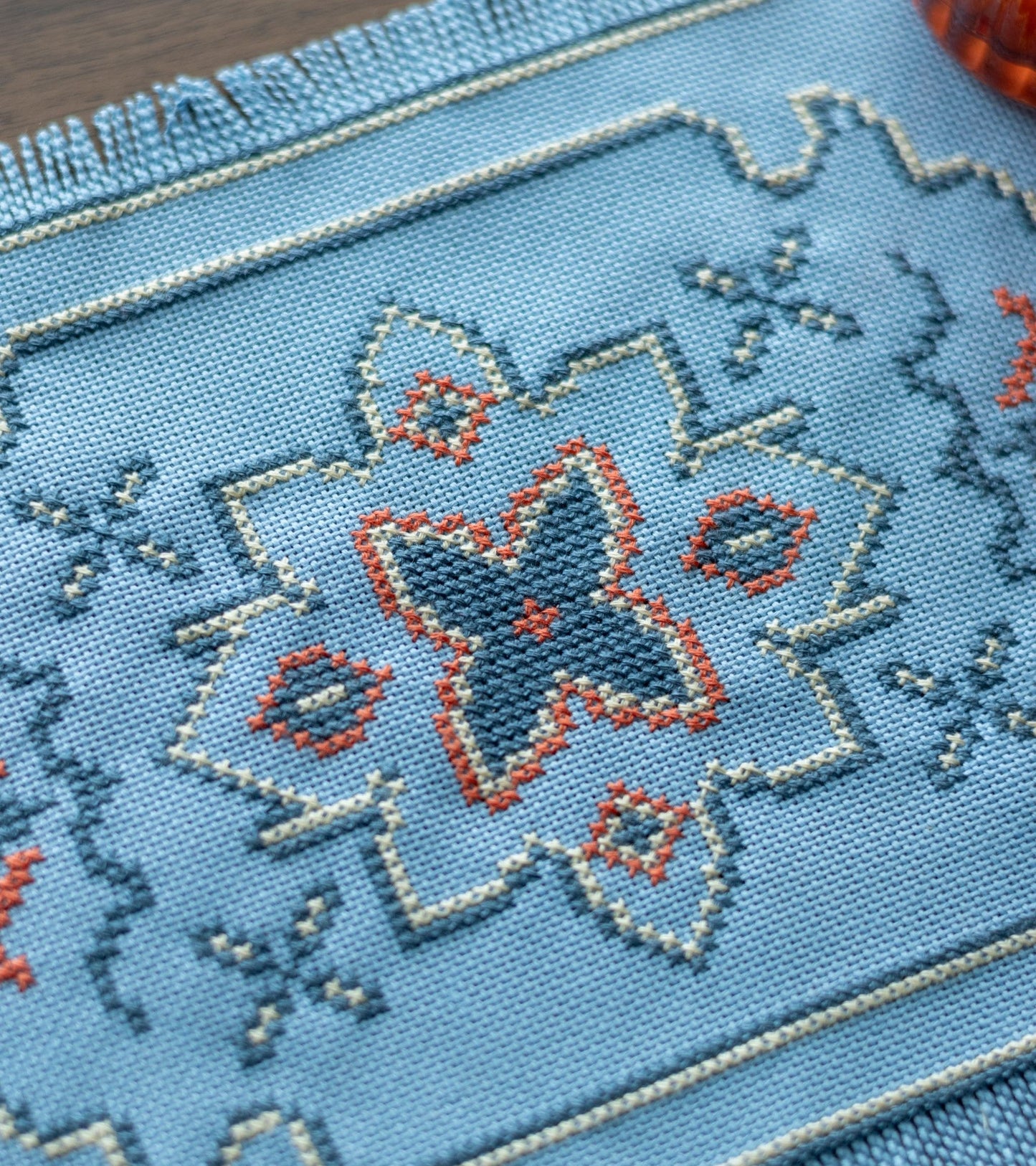 BitKit Asteria cross stitch folk embroidery kit