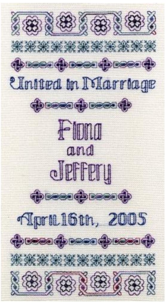 Dinky Dyes Celtic Celebration Sampler Cross Stitch Pattern