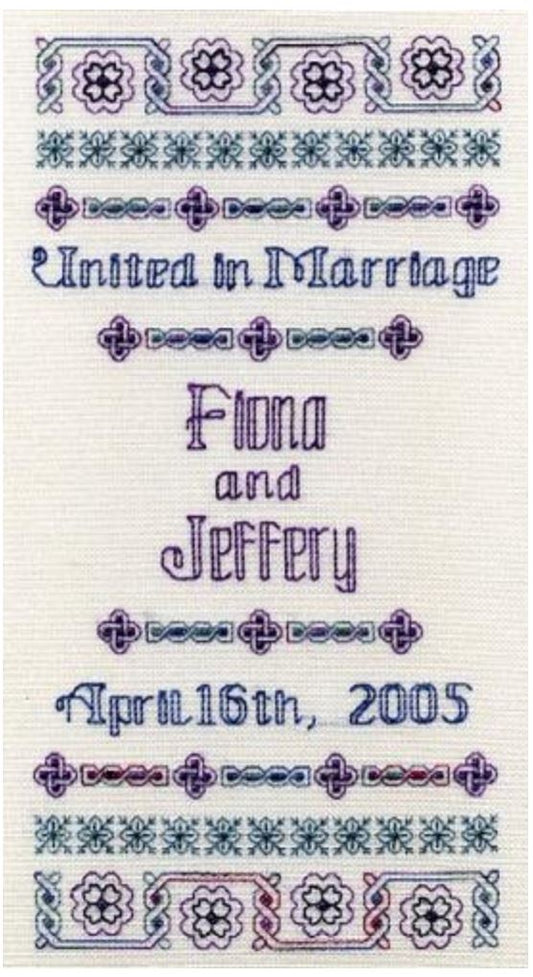 Dinky Dyes Celtic Celebration Sampler Cross Stitch Pattern