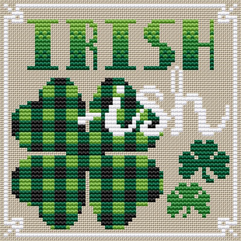Erin Elizabeth Irish-ish Cross Stitch Pattern