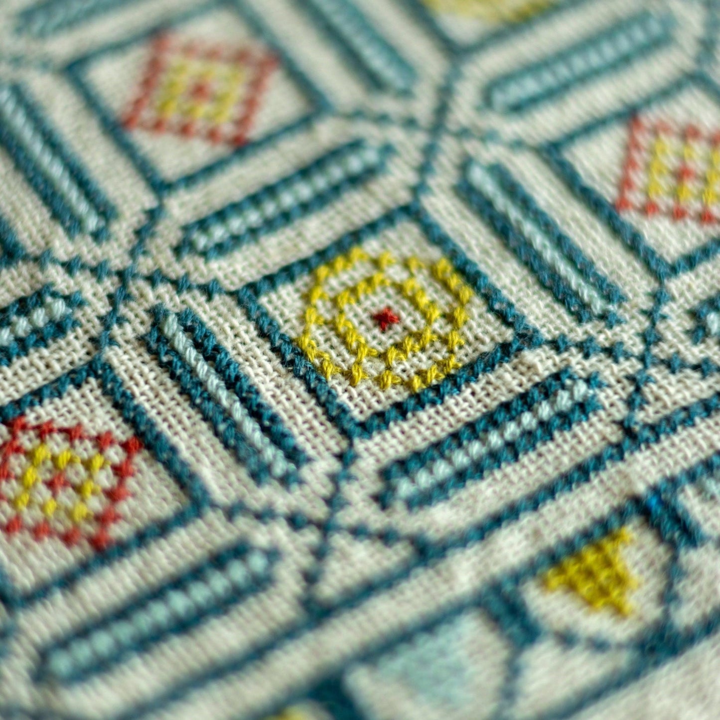 Efimia cross stitch folk embroidery kit