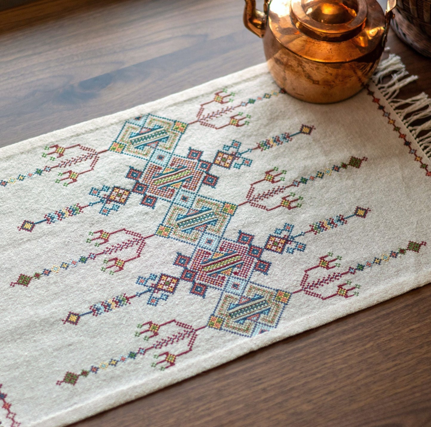"NEW! Kolimbari Diamonds cross stitch folk embroidery kit