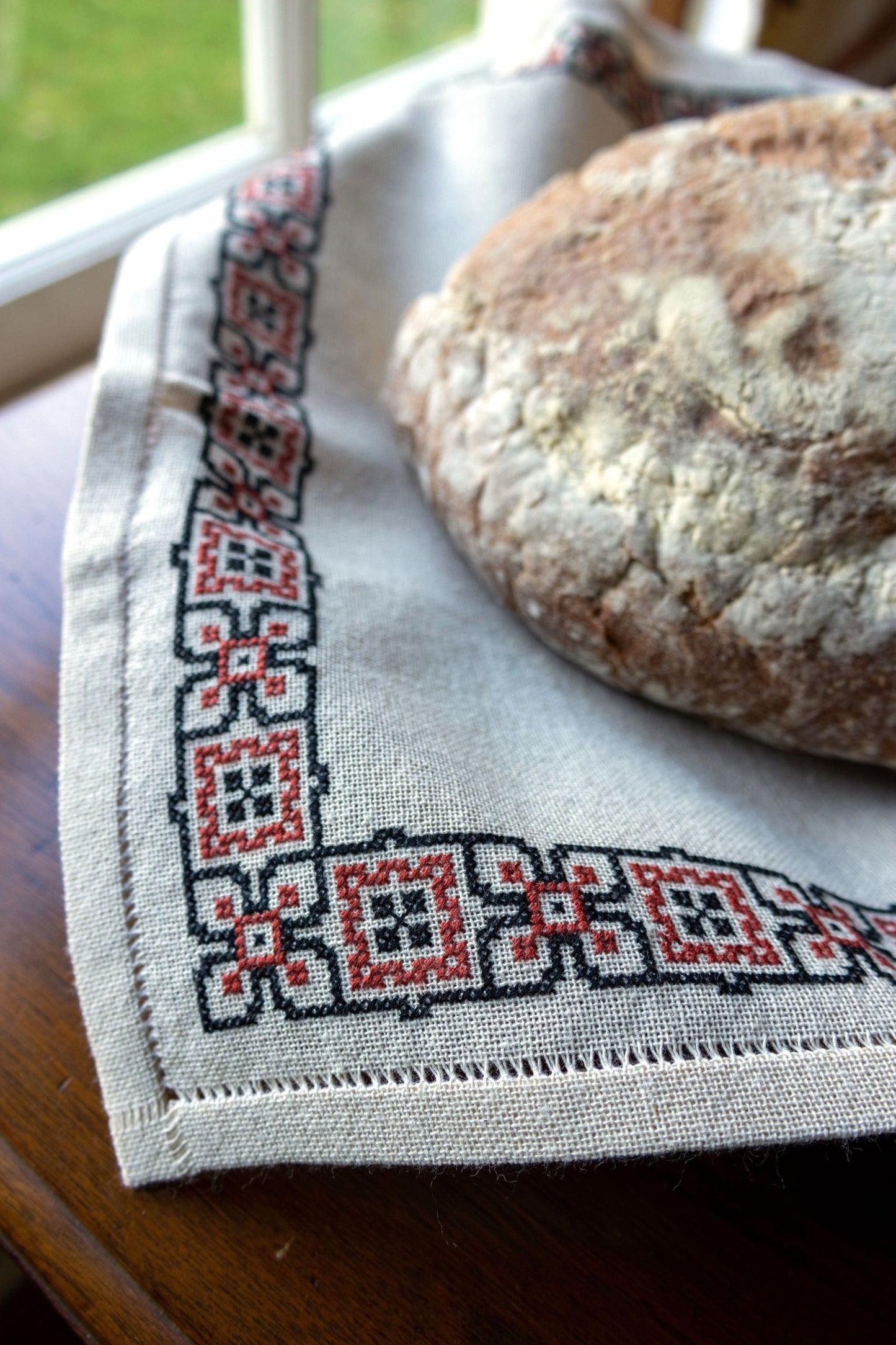 Luiza cross stitch folk embroidery kit