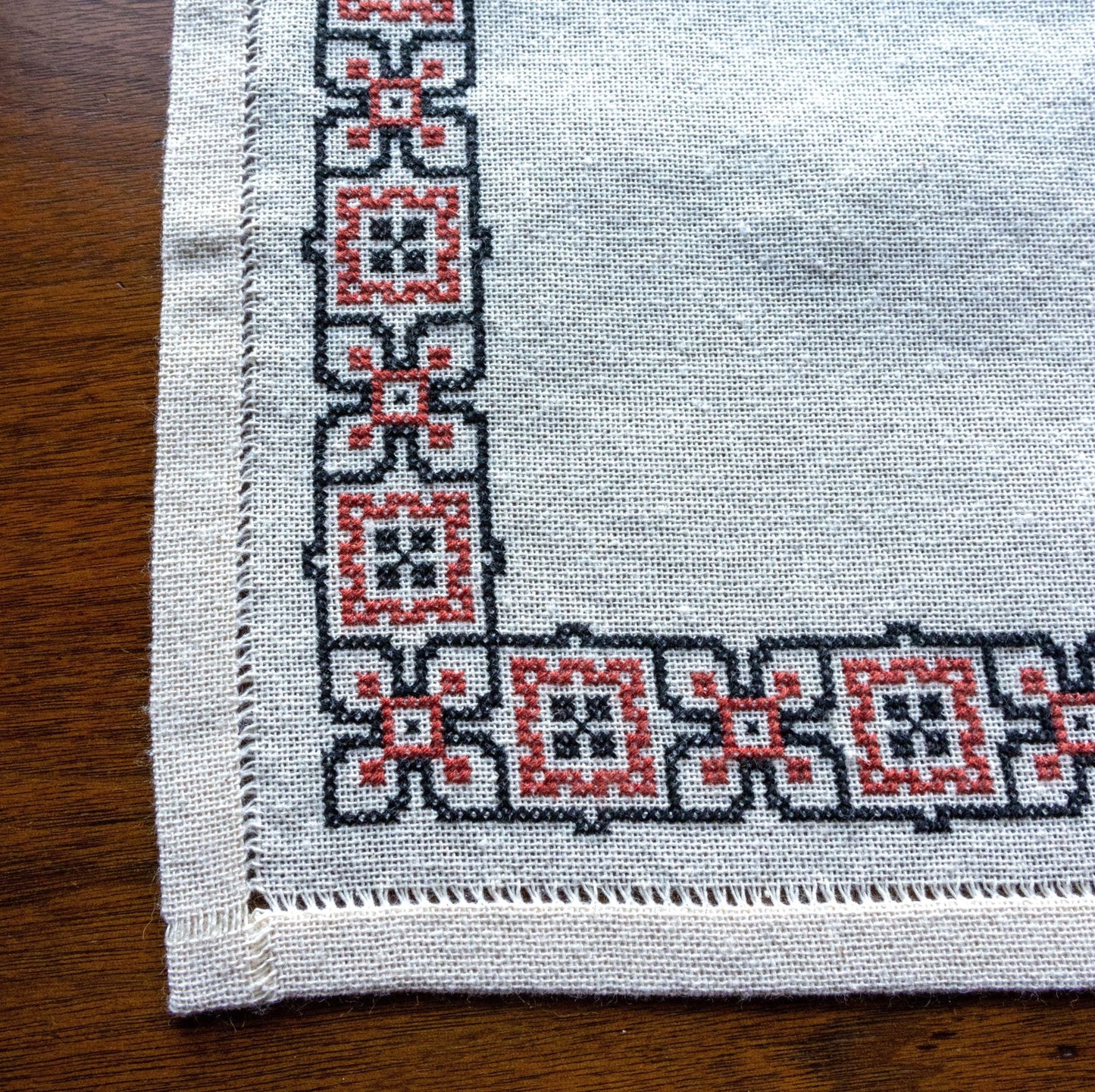 Luiza cross stitch folk embroidery kit