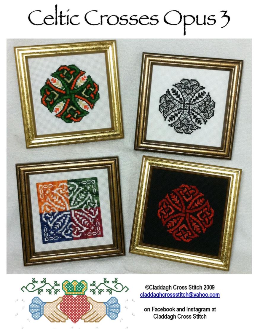 Celtic Crosses Opus 3 Cross Stitch Pattern PDF Digital Download