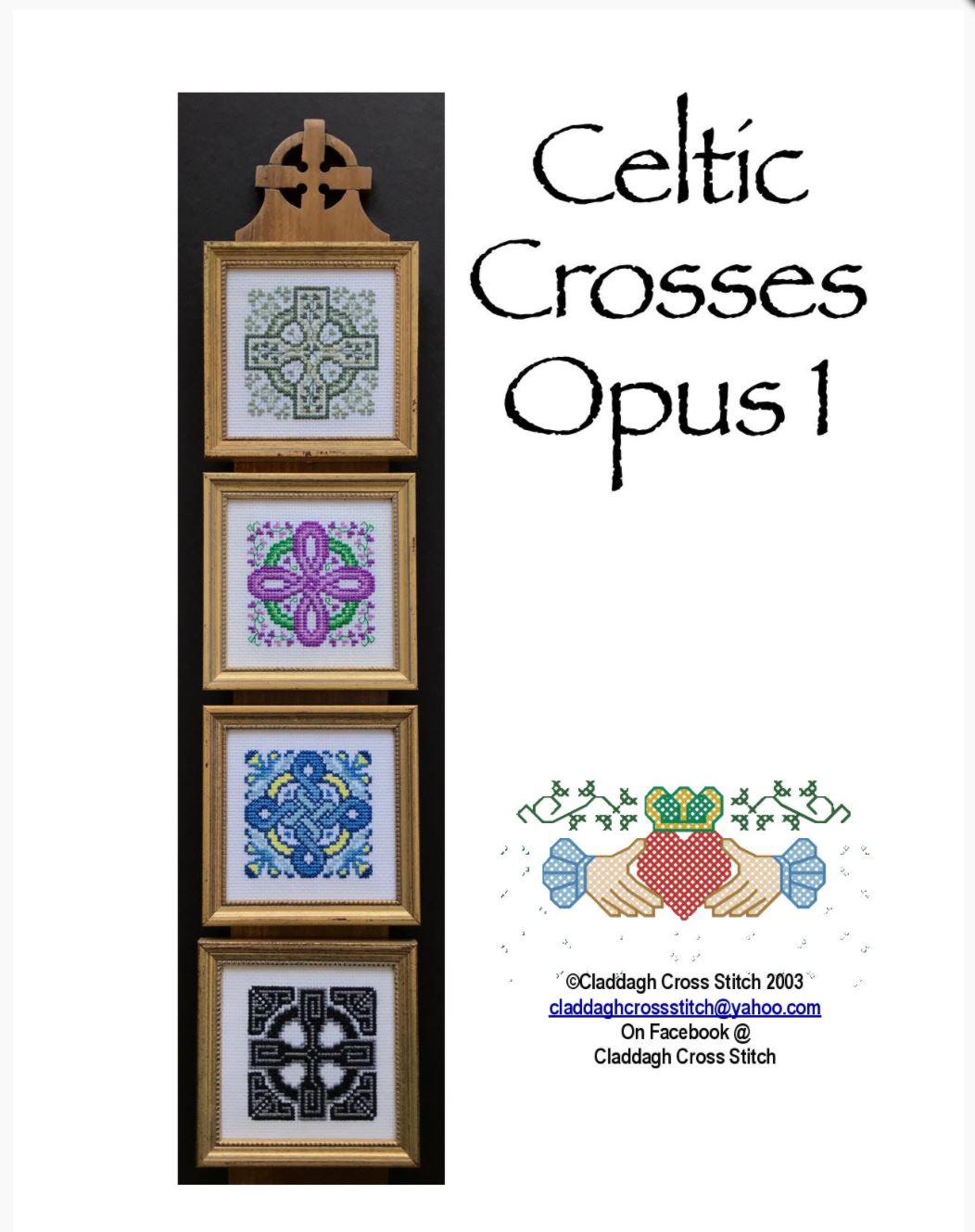Celtic Crosses Opus 1 Cross Stitch Pattern PDF Digital Download