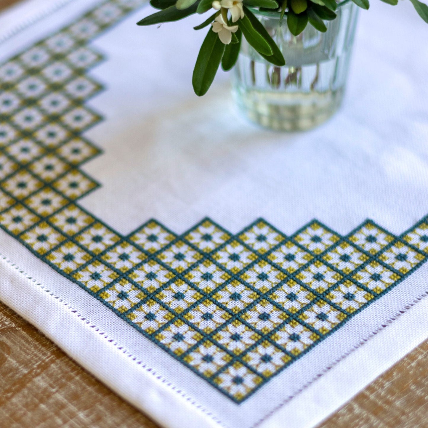 "NEW! Polina cross stitch folk embroidery kit