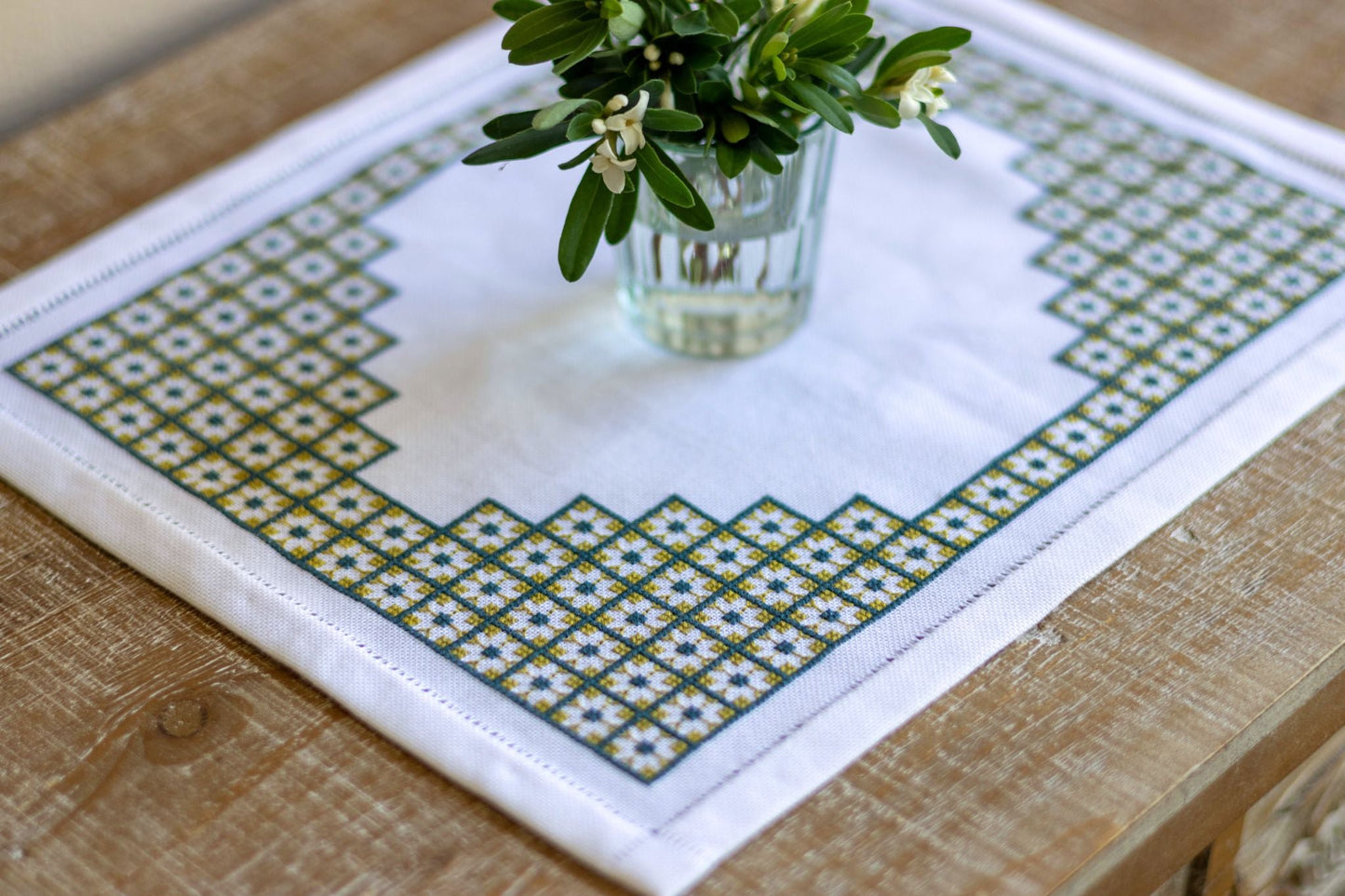"NEW! Polina cross stitch folk embroidery kit