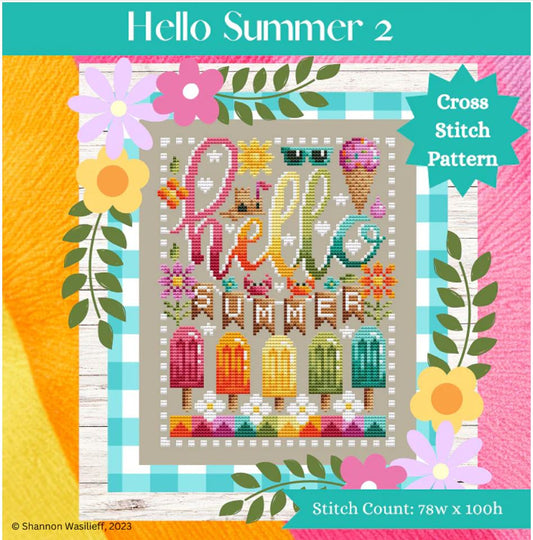 Shannon Christine Designs Hello Summer 2 Cross Stitch Pattern