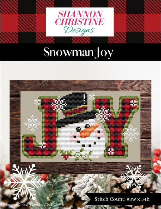 Shannon Christine Designs Snowman Joy Cross Stitch Pattern