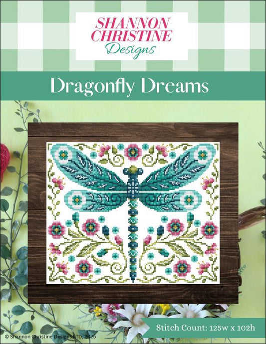 Shannon Christine Designs Dragonfly Dreams Cross Stitch Pattern