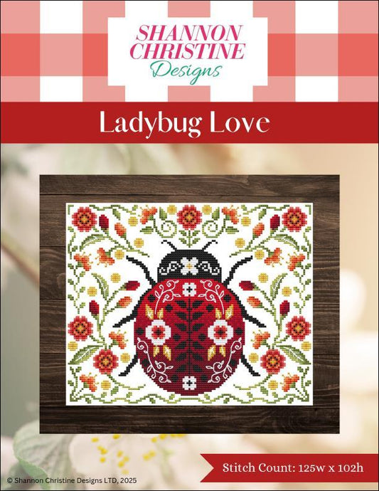 Shannon Christine Designs Ladybug Love Cross Stitch Pattern