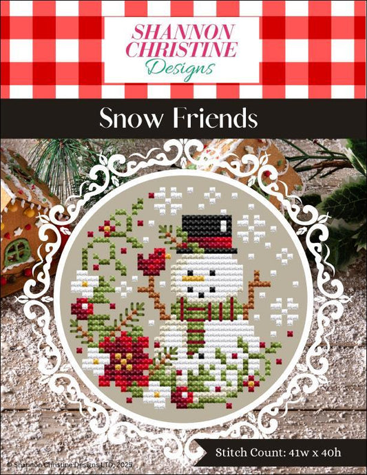 Shannon Christine Designs Snow Friends Cross Stitch Pattern