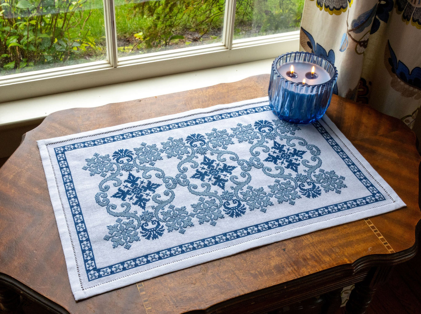 Stavroula cross stitch folk embroidery kit
