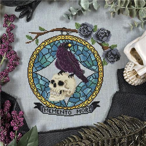 The Stitch Crypt Memento Mori Cross Stitch Pattern