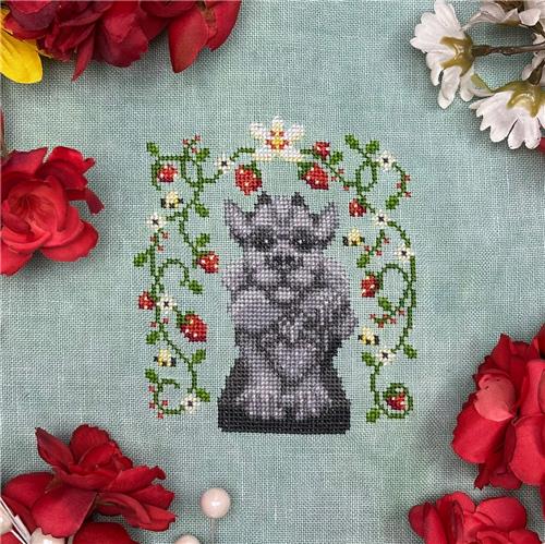 The Stitch Crypt Strawberry Garden Cross Stitch Pattern
