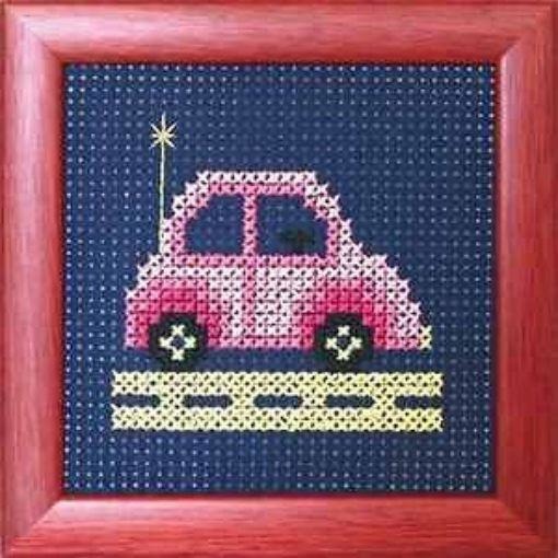 Binca Beginner Cross Stitch Kit Car