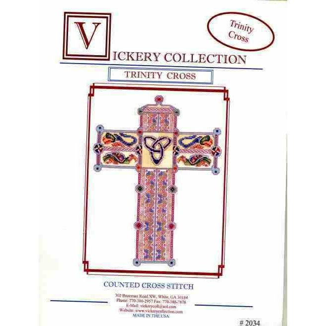 Vickery Collection Trinity Cross - Celtic Cross Stitch Pattern