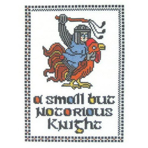 Arelate Studio - A Notorious Knight - Cross Stitch Pattern