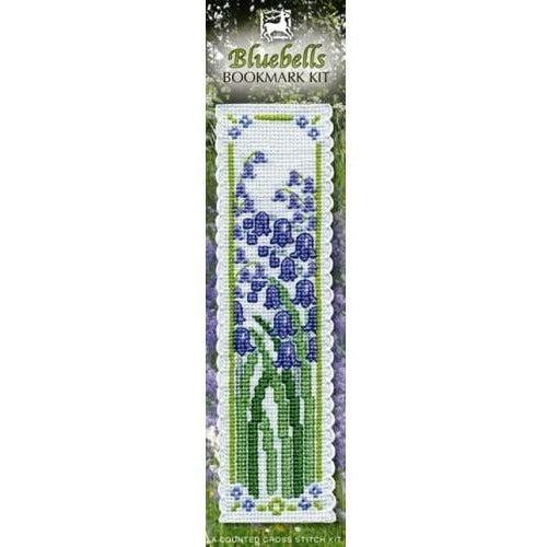 Textile Heritage Bluebells Bookmark Cross Stitch Kit