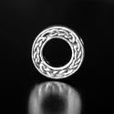 Celtic Dragon's Eye Bead Pewter Bead