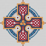 Artists Alley Celtic Knotworked Cross -  Cross Stitch Pattern