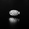 Celtic Oval Pewter Bead