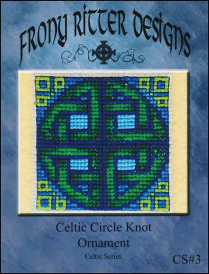 Frony Ritter Celtic Series Celtic Circle Knot Ornament Cross Stitch Pattern