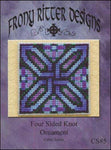 Frony Ritter Celtic Series Four Sided Knot Ornament Cross Stitch Pattern