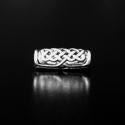 Celtic Tube Pewter Bead