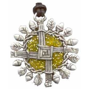 Cill Dara Cross Pewter Pendant