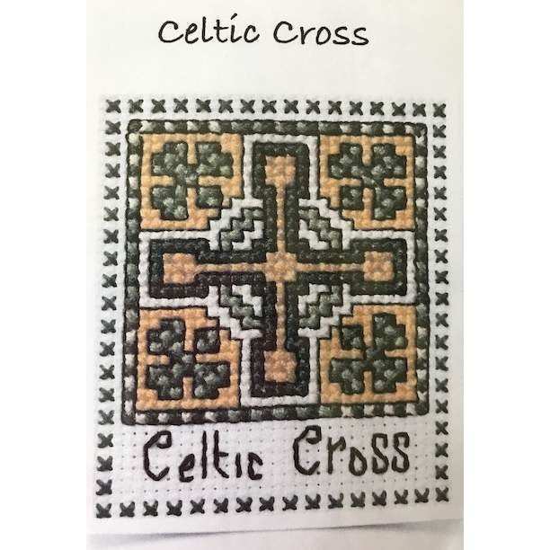 Claddagh Cross Stitch - Celtic Cross - Cross Stitch Kit