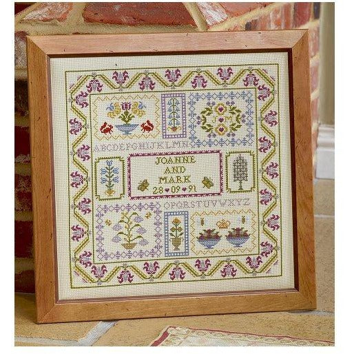 Historical Sampler Company Wedding Boxes Sampler Cross Stitch Pattern