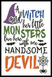 Artecy Halloween Quote - #14124 Cross Stitch Pattern