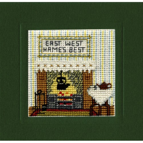 Textile Heritage Hame's Best Miniature Card Cross Stitch Kit