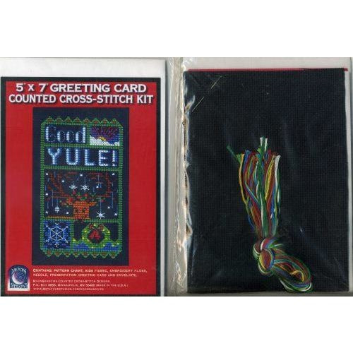 Moon Shadows Good Yule Christmas Cross Stitch Kit