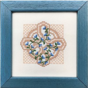 Claddagh Cross Stitch - Morning Glory Cross - Cross Stitch Pattern