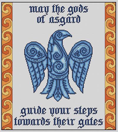 Artists Alley Norse Spirit Cross Stitch Pattern