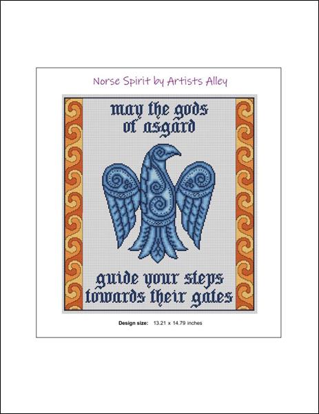 Artists Alley Norse Spirit Cross Stitch Pattern