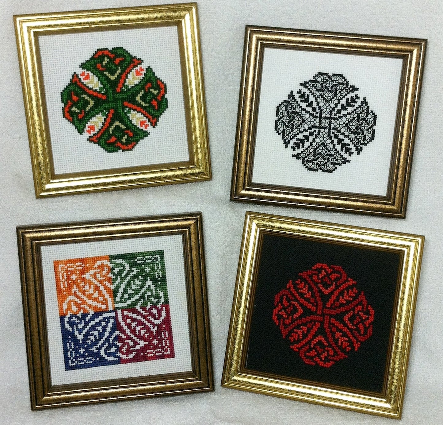 Claddagh Cross Stitch Celtic Crosses Opus 3 Pattern