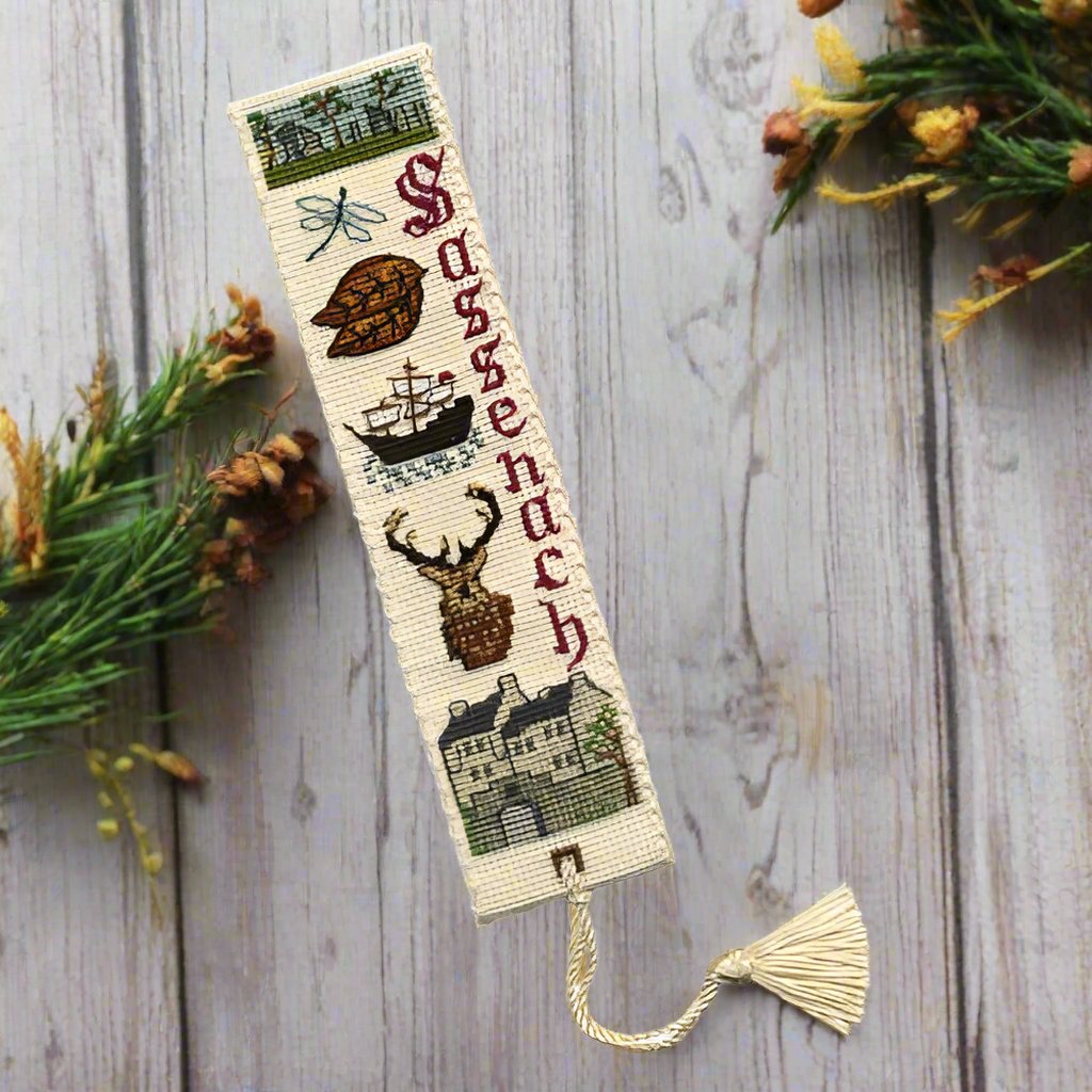 Textile Heritage Outlander Inspired TM Bookmark Cross Stitch Kit