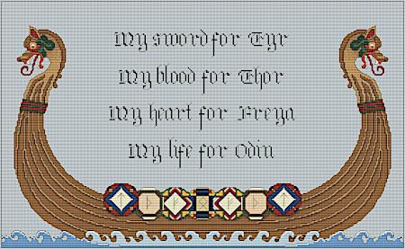 Artists Alley Path to Glory Cross Stitch Pattern