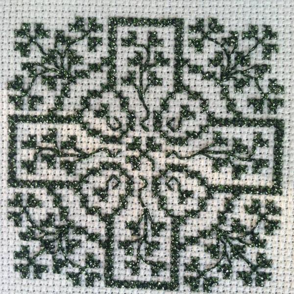 Claddagh Cross Stitch Shamrock Cross - Cross Stitch Pattern