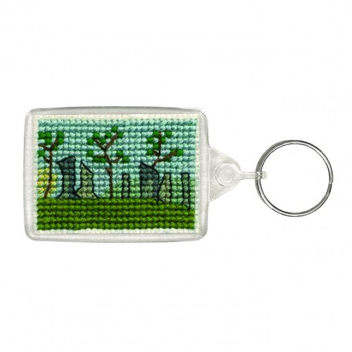 Textile Heritage Standing Stones Keyring Cross Stitch Kit